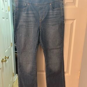 Womens Levi's Blue Boot Cut Jeans Classic Style